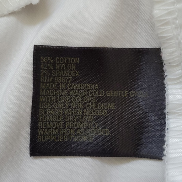 White Capri Pants - Picture 7 of 8